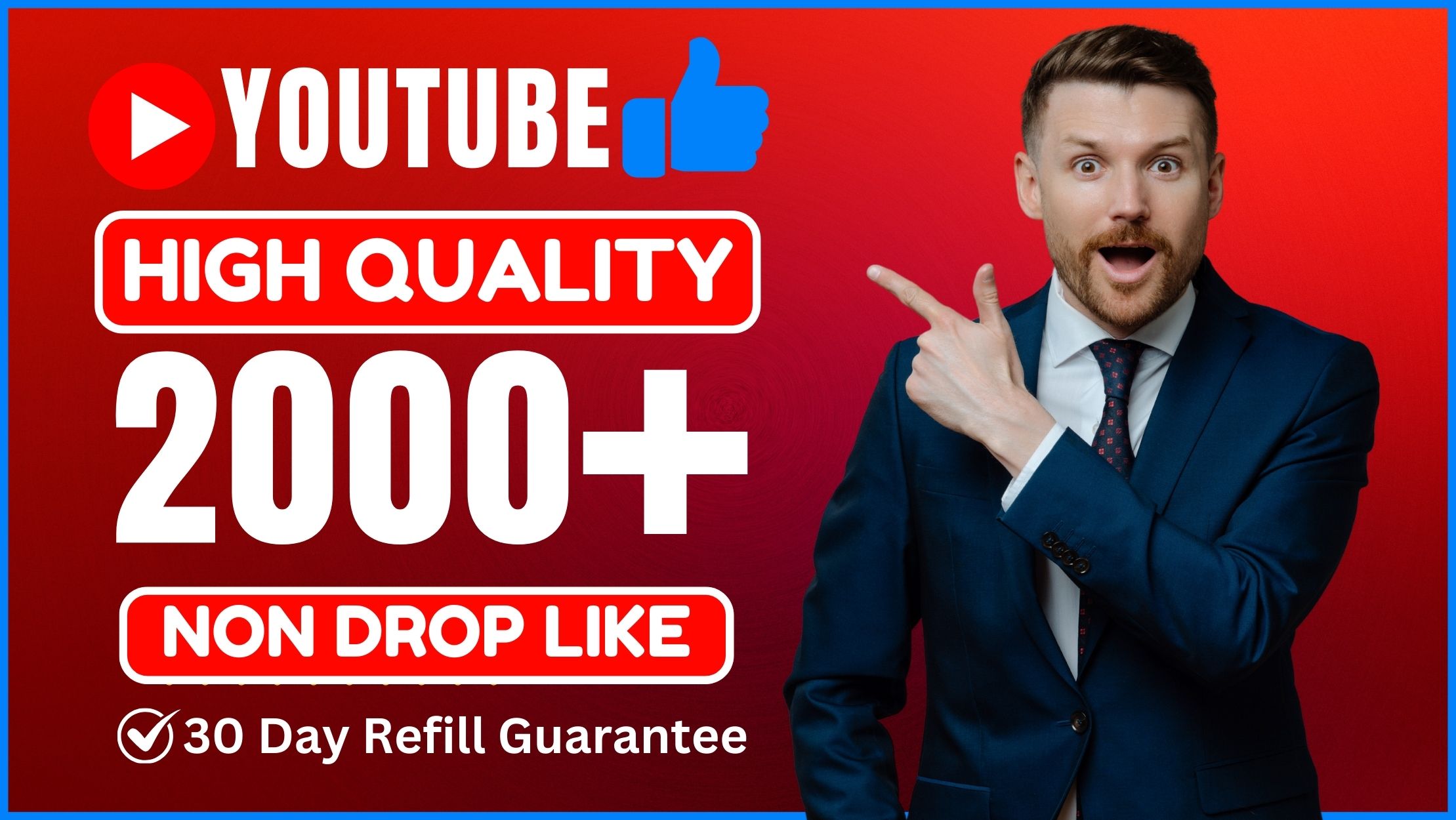 23449Get 2000+ YouTube Views, 400 Likes, and 100 Comments in a Non-Drop Package