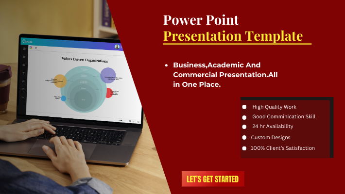 21416I will redesign powerpoint presentation slides, powerpoint template, canva presentatio