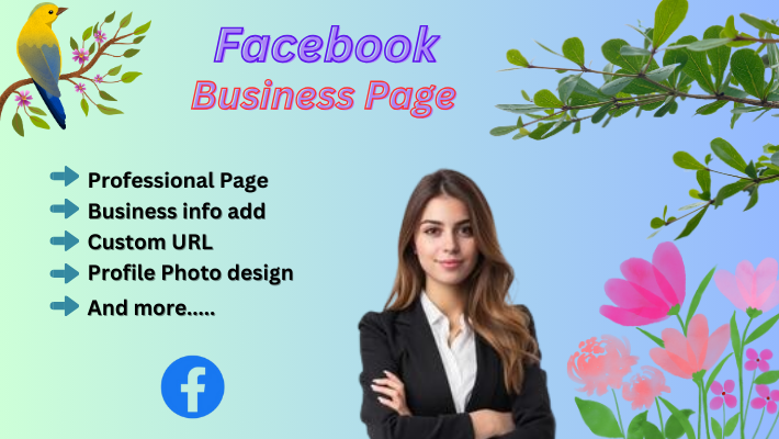 22141I will create, setup and manage your Facebook business page