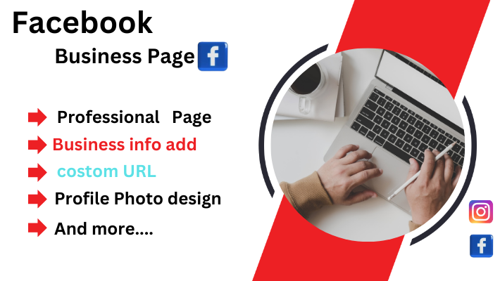 22163I will facebook business page create and social link about setup