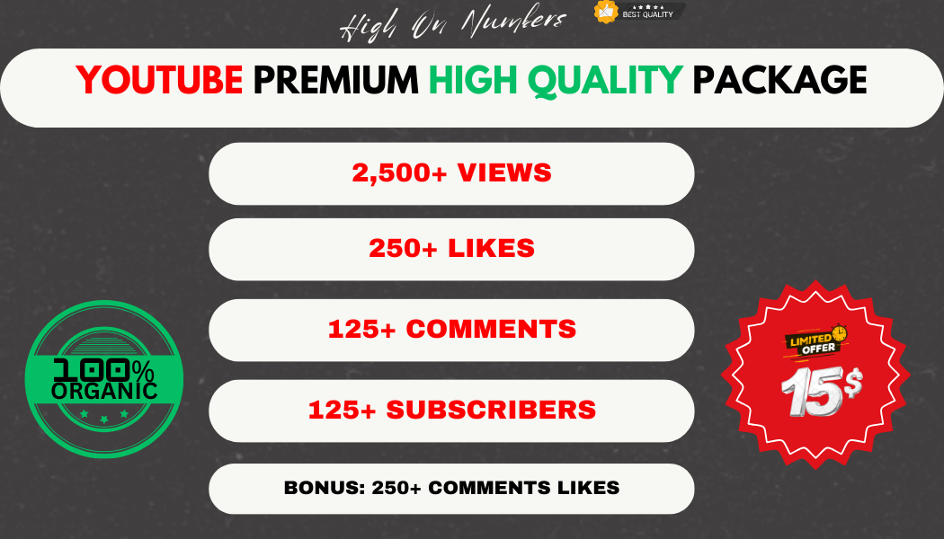 14139Buy 500 Genuine YouTube Subscribers – Guaranteed Non-Drop Service + Bonus Views