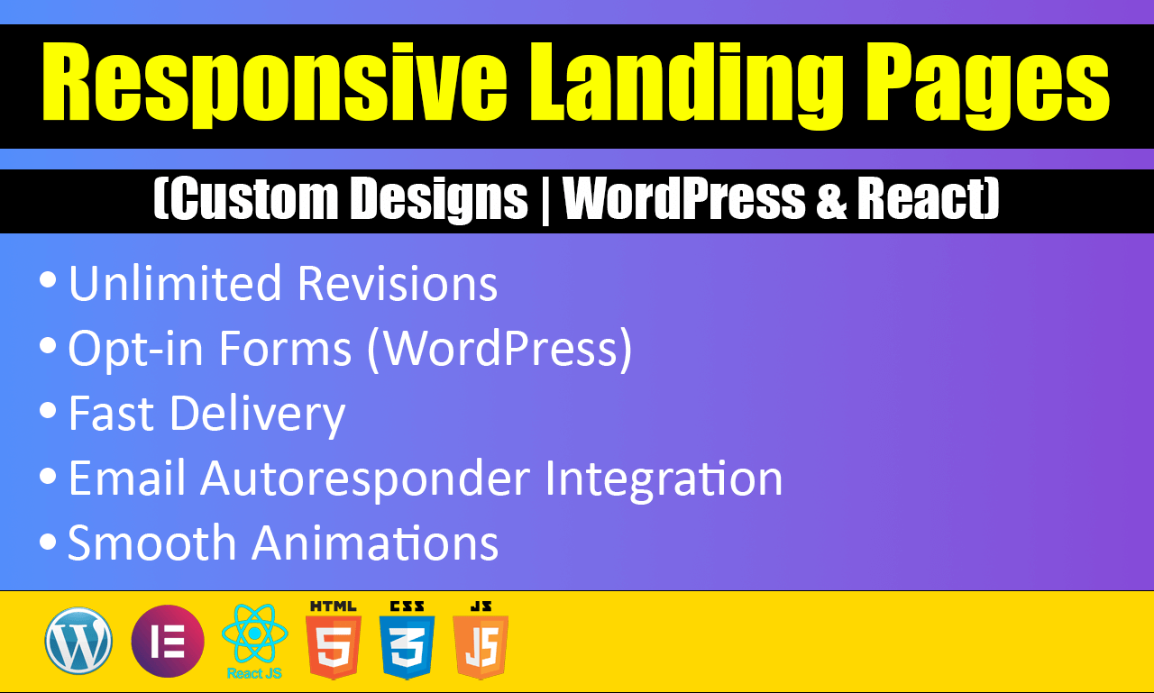 22284I will Design Your Website With WordPress (1 Page)