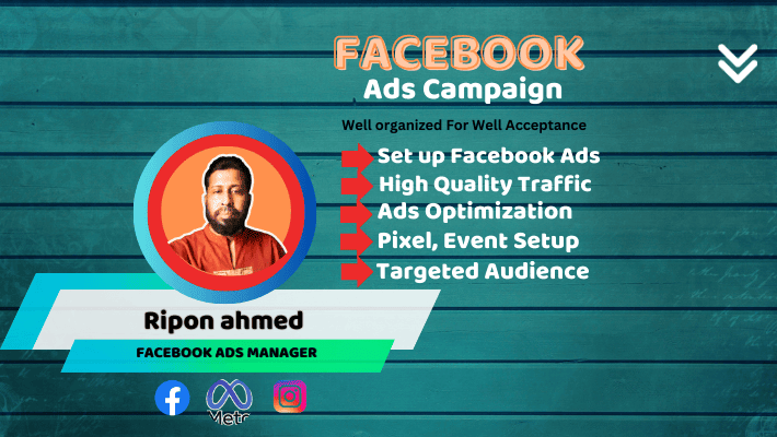 14412I will do Facebook Ads campaign