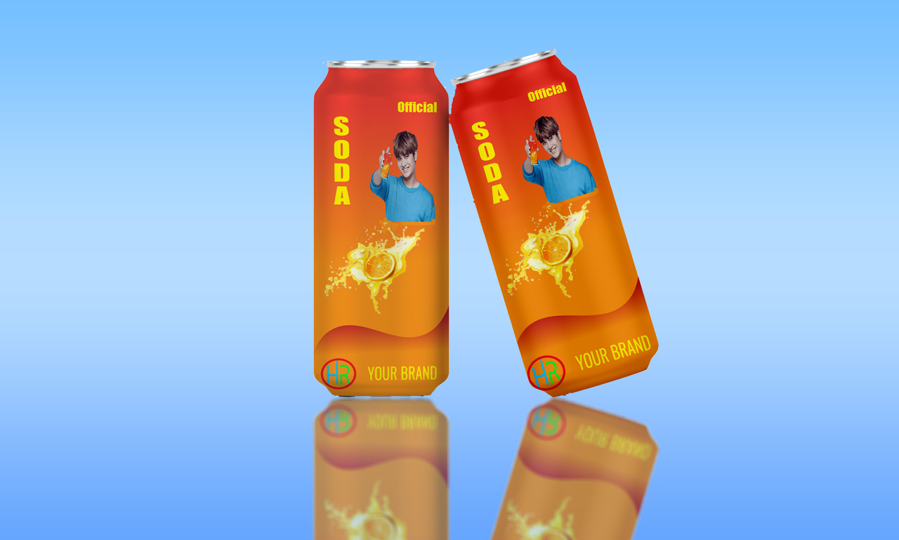 13825I will design  , soda can, juice label ,tin label, energy drink, , beverages, and logo