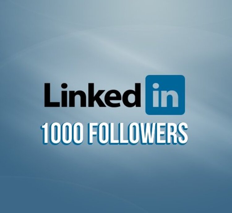 14619LINKEDIN 1000+ followers none drop