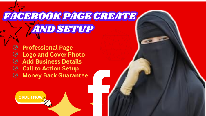 26275I will create professional facebook page and setup ,manage account