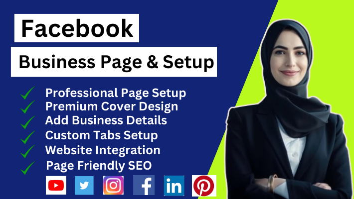 26457I will create, setup and manage your facebook business page