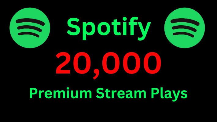 30391Get 30,000 to 32,000 Spotify Plays , high quality, royalties eligible, TIER 1 countries, active user, non-drop, and lifetime guaranteed and spilt multiple song