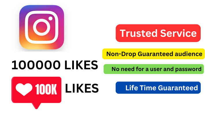 43475You will get Real Engagement with 100k Instagram Post Likes|Non-Drop|Lifetime Guarantee