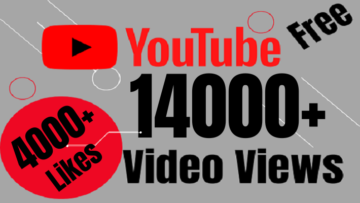 45533I will add 14000+ REAL AND non drop YouTube video views and 4000 Likes Free.