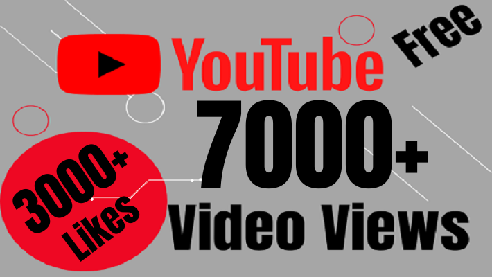 45448I will add 7000+ REAL AND non drop YouTube video views and 3000 Likes Free.