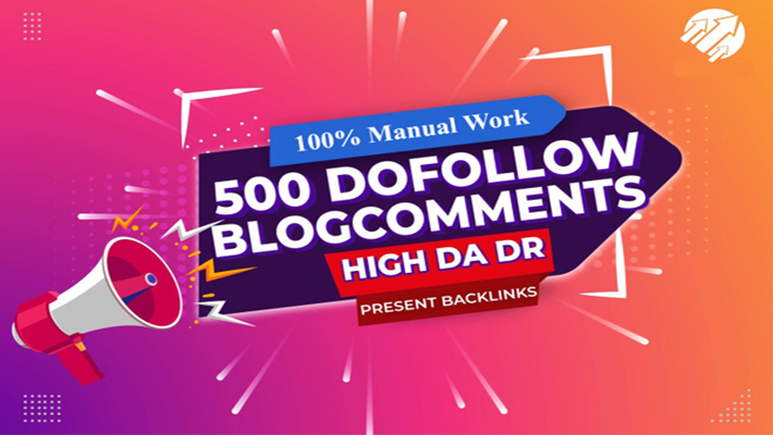 85262500 high quality seo dofollow manual blog comments backlinks