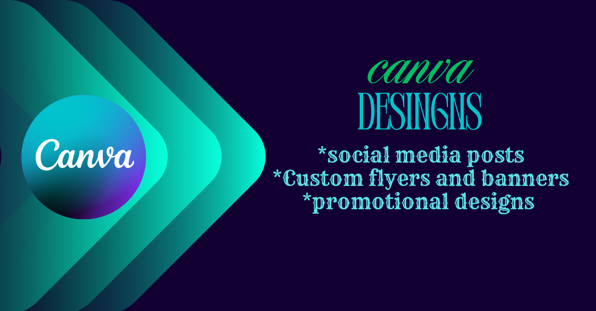 90110I will design stunning Canva graphics for social media and branding.