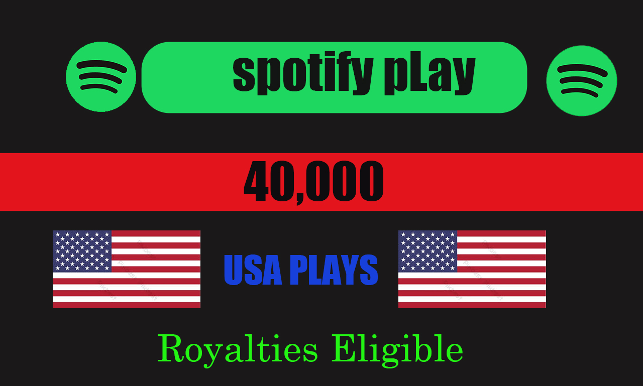 110377"High-Quality 10,000 to 12,000 Spotify Streams-authentic, Active Users From USA TIER 1, || Royalties Eligible || Guaranteed Forever"