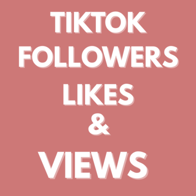 120355You will get 9M Tik Tok Followers+ 1M Tik Tok views+ 500k Tik Tok LIKES