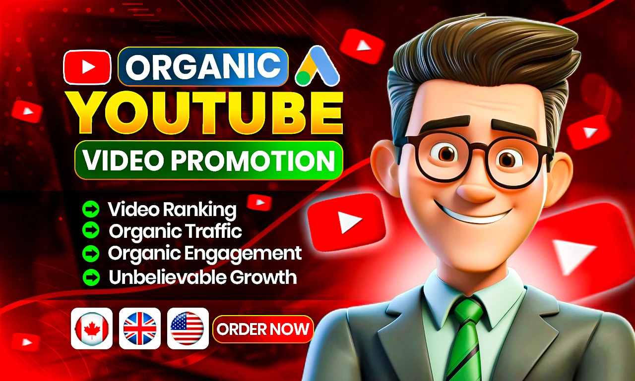 134246I will do organic youtube video promotion for channel growth