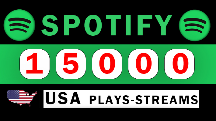 188792I Provide 30,000 to 35,000 Spotify USA Plays Real and active users, and Royalties Eligible Permanent guaranted.