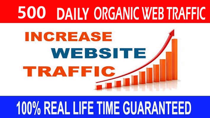 197438Daily  500+ Organic worldwide web traffic for grow your website.