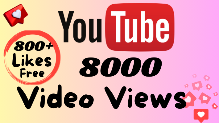 170588Get Non-Drop 2000+ YouTube Video Views and 200+ likes free!