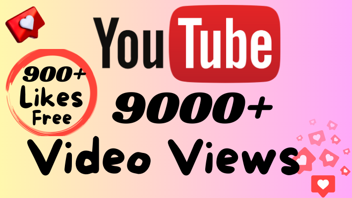 170587Get Non-Drop 2000+ YouTube Video Views and 200+ likes free!