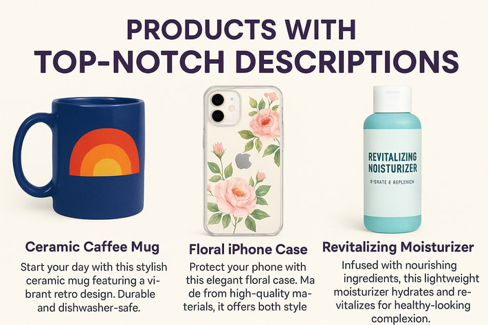 187000I will create unique and SEO friendly product descriptions