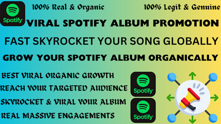 189019I will promote your Spotify playlist and deliver 50,000 real followers
