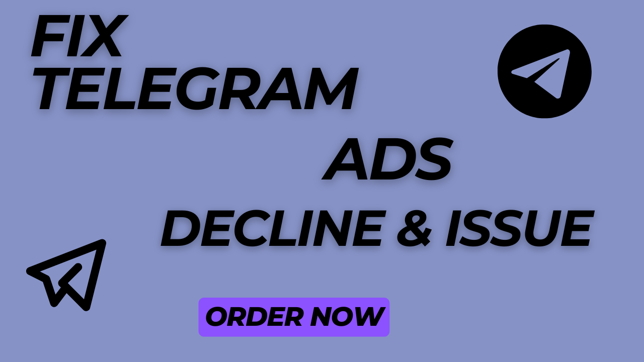 218598I will guarantee telegram ads promotion approval, fix reviews, and verify fragment ads