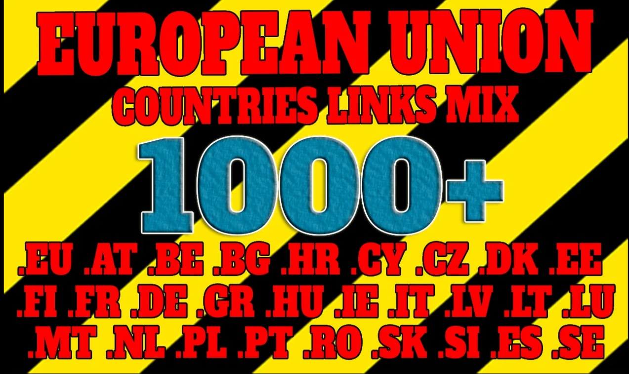 222015🔥 1000+ European Union Based Domain Backlinks | Targeted EU SEO Boost | Verified Report