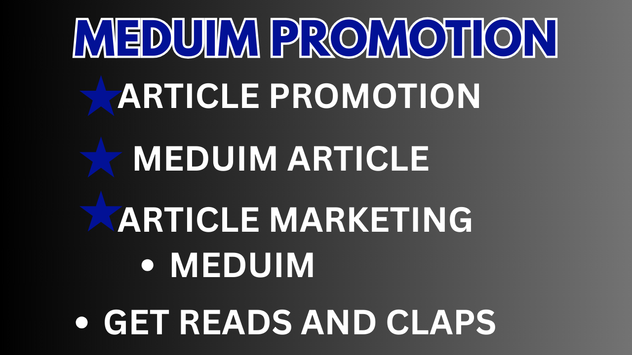 213438Boost Medium Articles, Targeted Promotion, Real Claps via tiktok ads