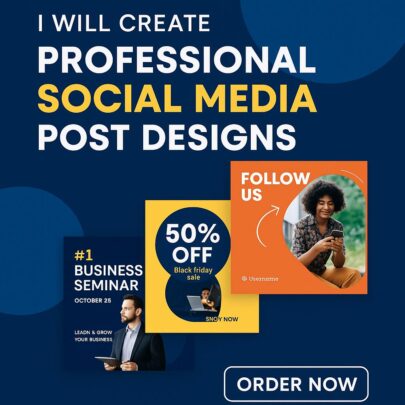 254506I will create Professional Social Media Post designs for your brand.