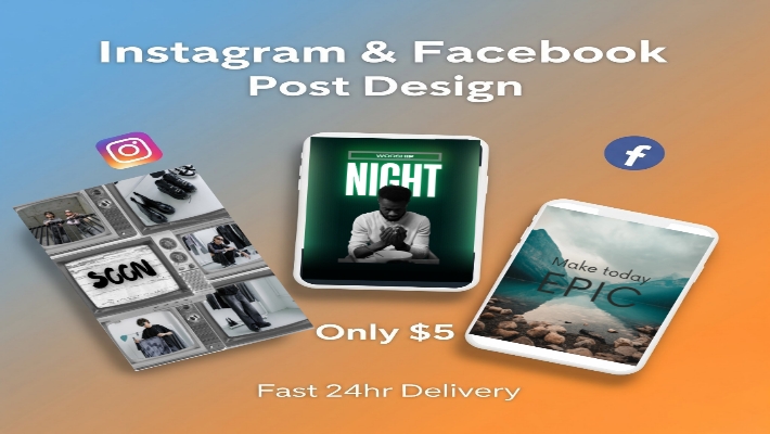 277821I will create a simple Canva design for social media