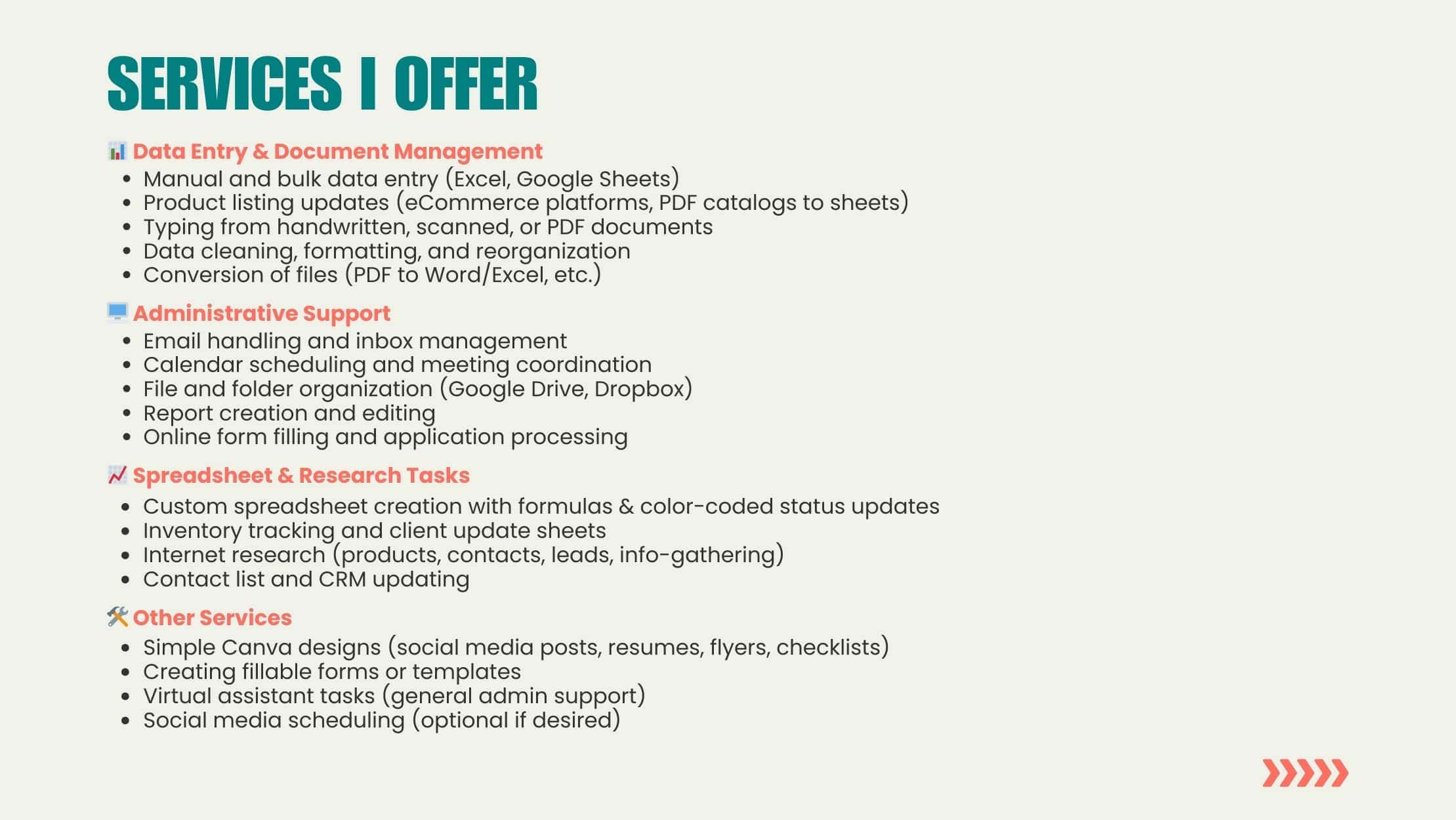 293178I will do accurate data entry, copy paste, and web research