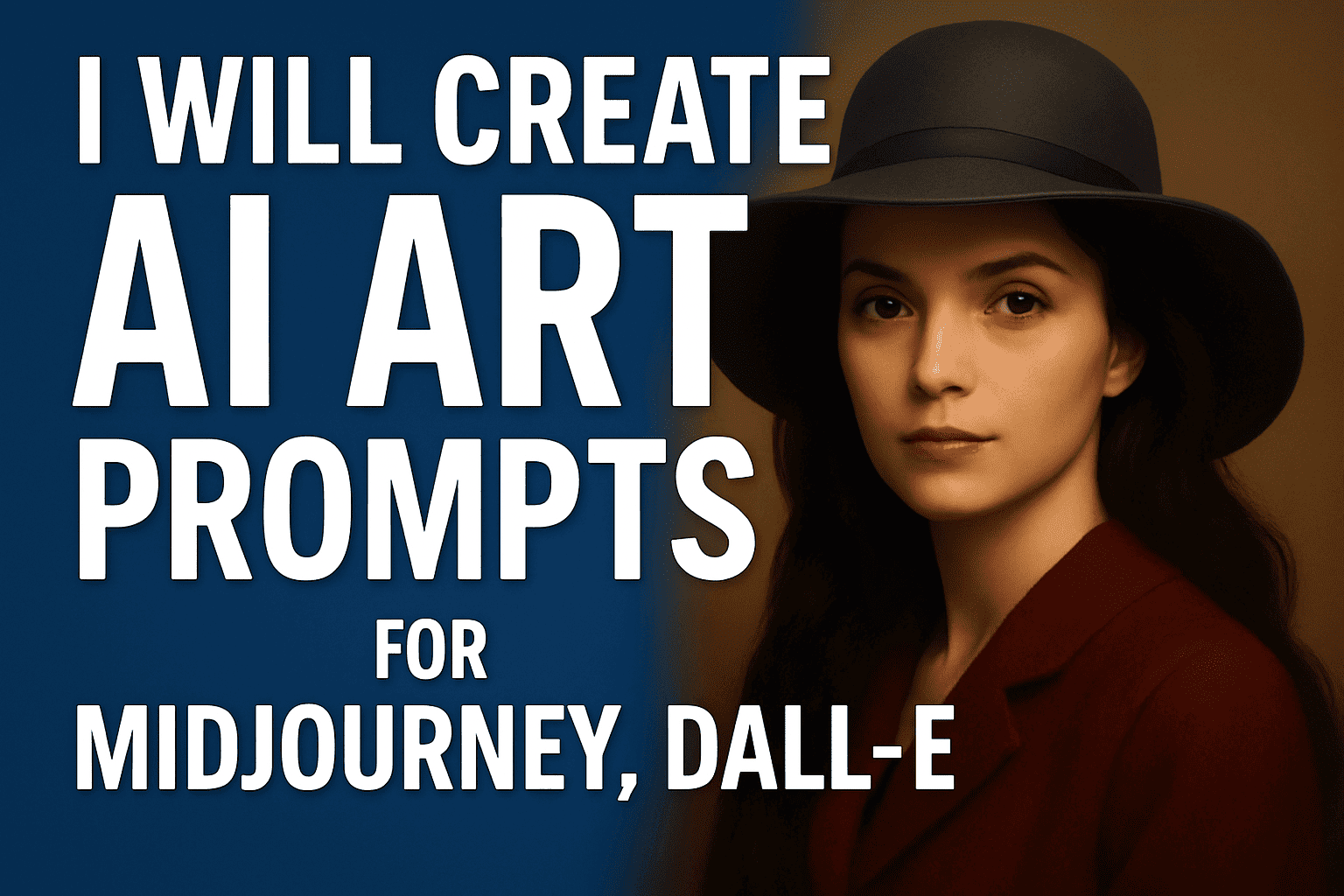 299091I will create 5–10 professional AI art prompts for MidJourney / DALL·E