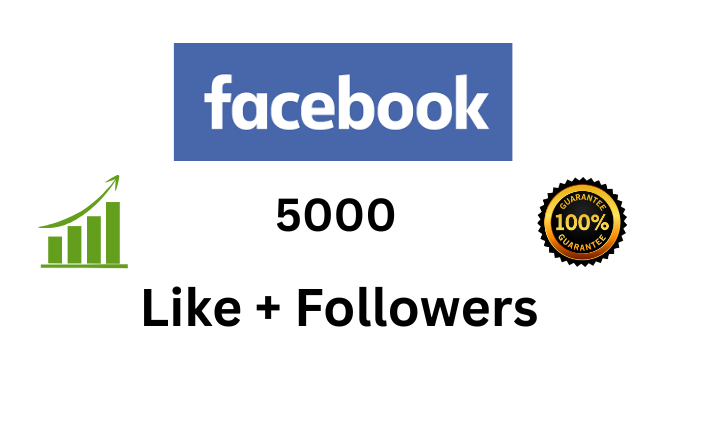 296517You will get 500+ USA Organic Lifetime Guaranteed Facebook Page Likes or Followers