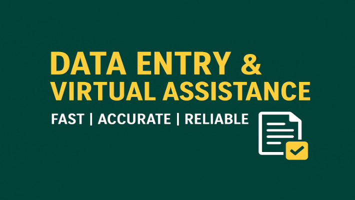 299593I will do accurate data entry, copy paste, and web research