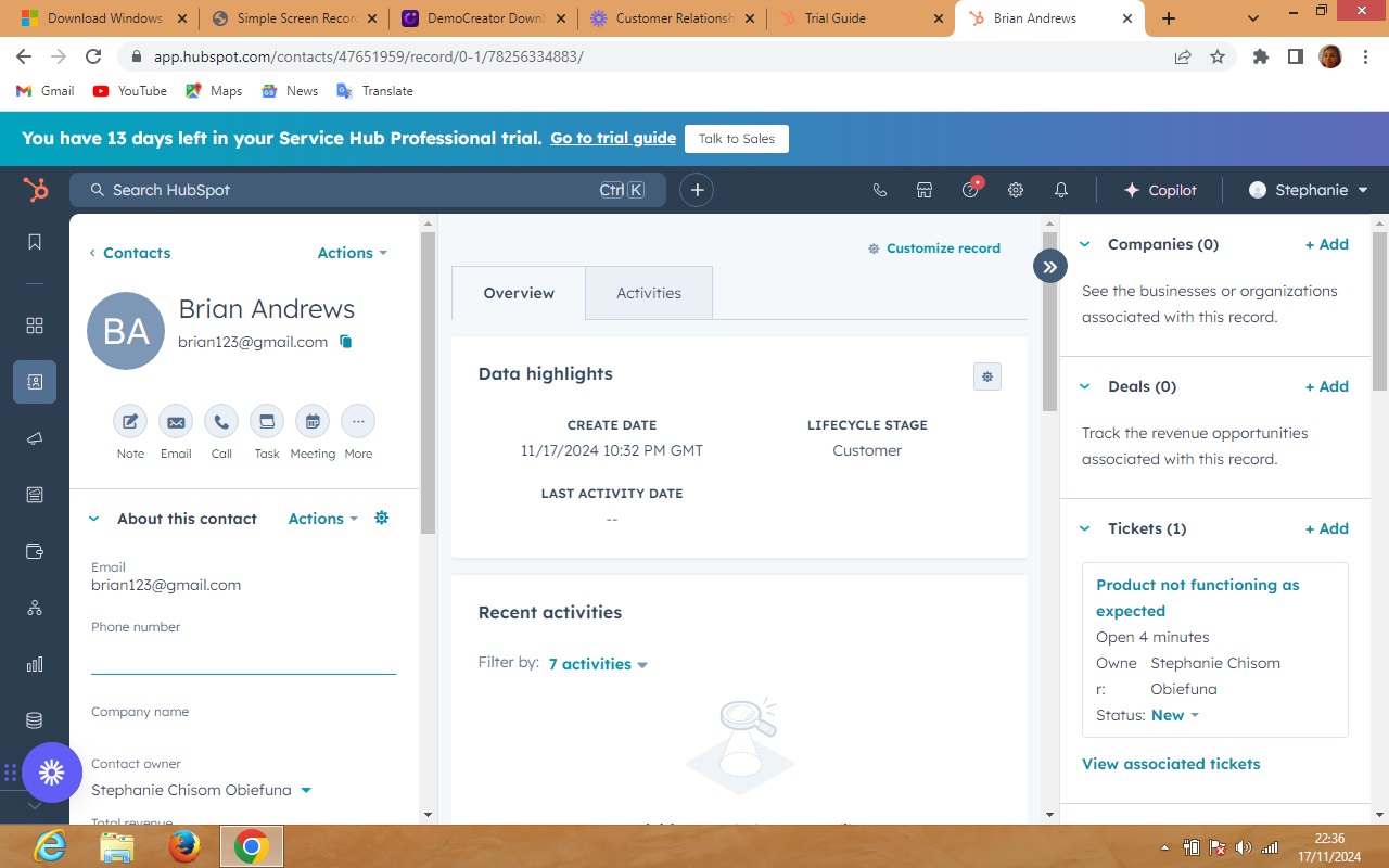 301179I will be your reliable Virtual Assistant for CRM, Customer Support, and Admin Tasks