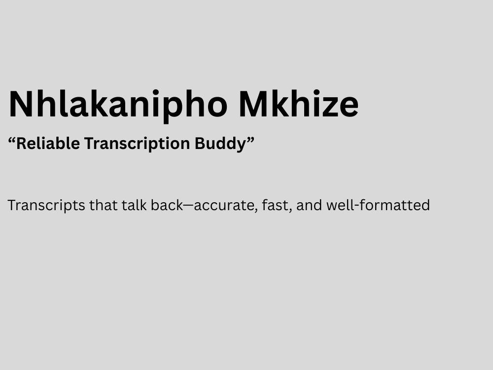 273389Transcription and Typing services