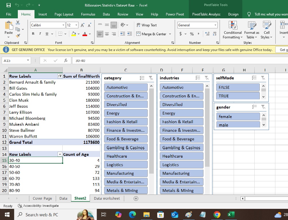 293757I will create professional Excel dashboards and reports for your data