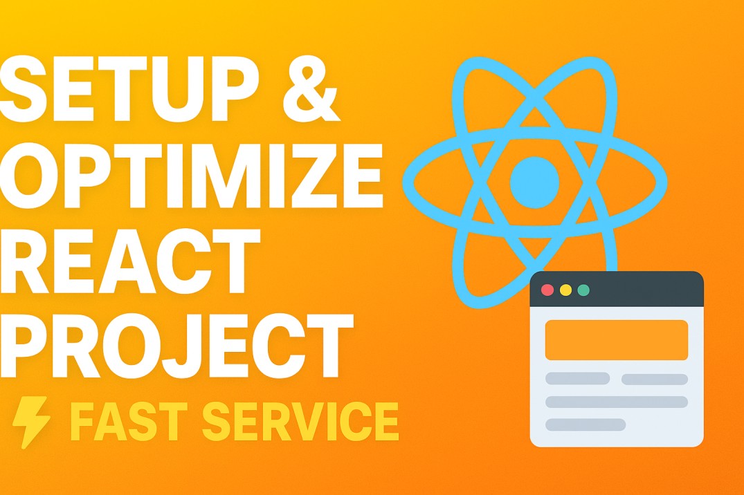 329243I will set up, fix, and supercharge your React project for blazing-fast performance