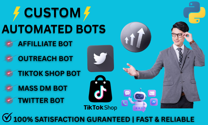 343487I will build an automated social media bot facebook bot telegram bot instagram chatbot