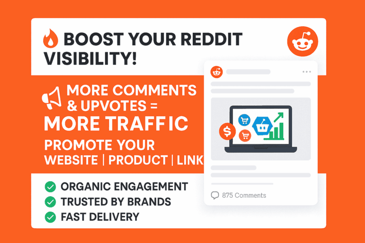 333263I will do reddit post and comment to promote your website, app, game and ecommerce product