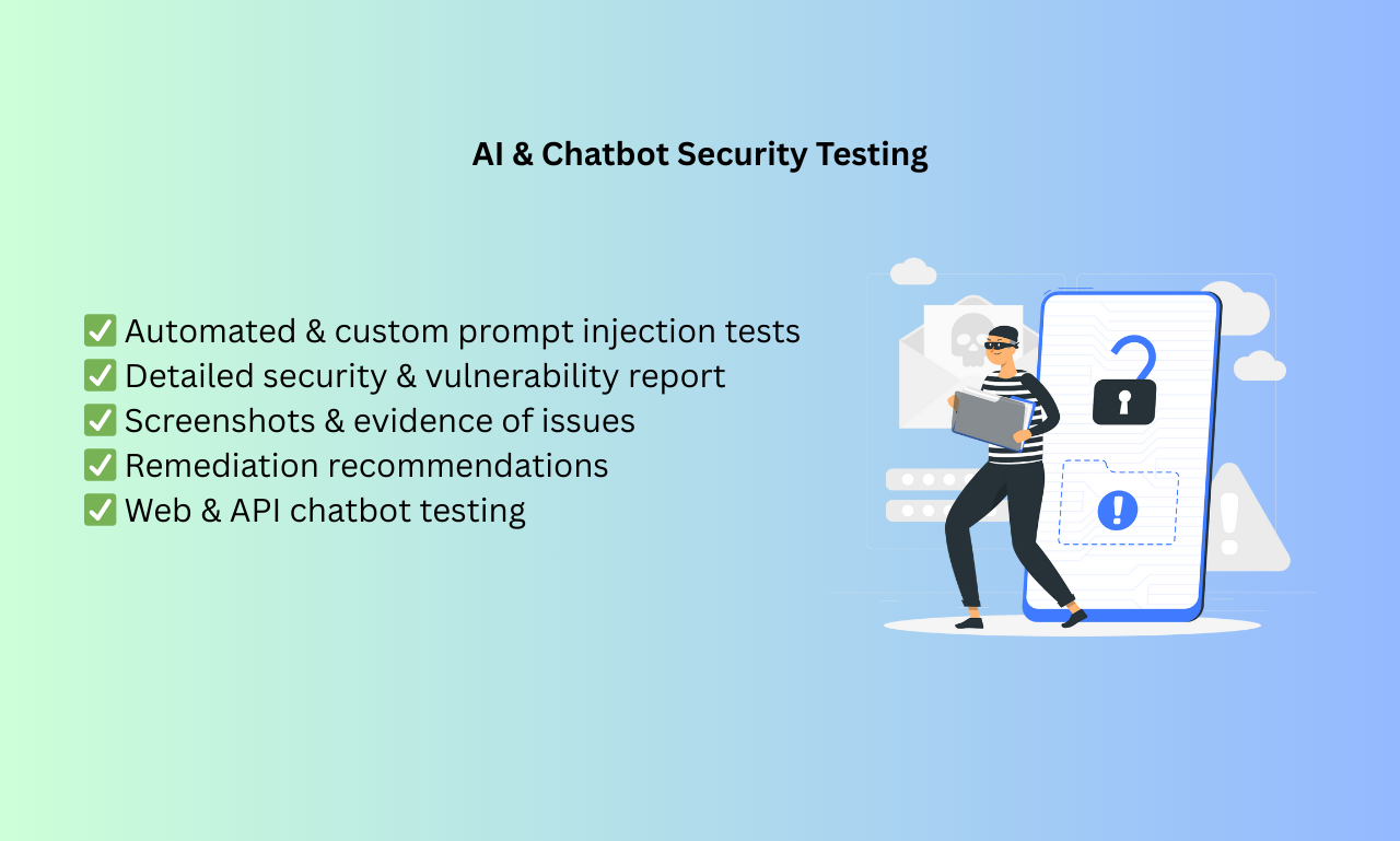 419824I will test your chatbot against prompt injections