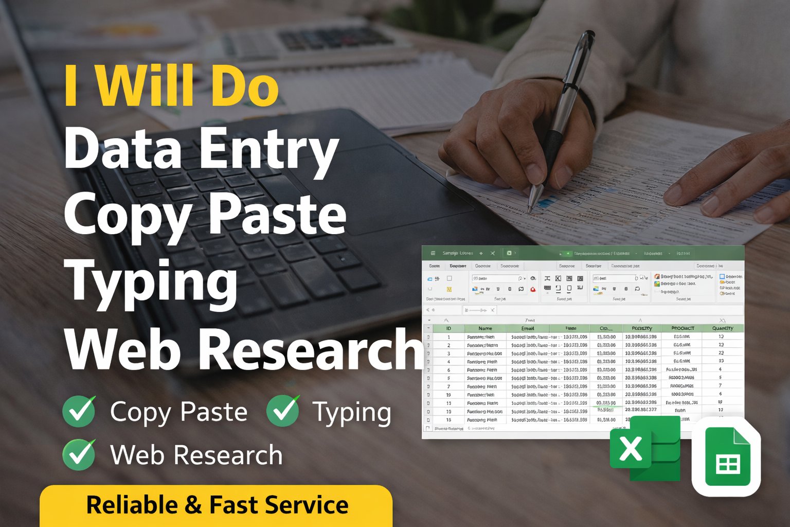427716“Professional Data Entry, Typing & Web Research Services”