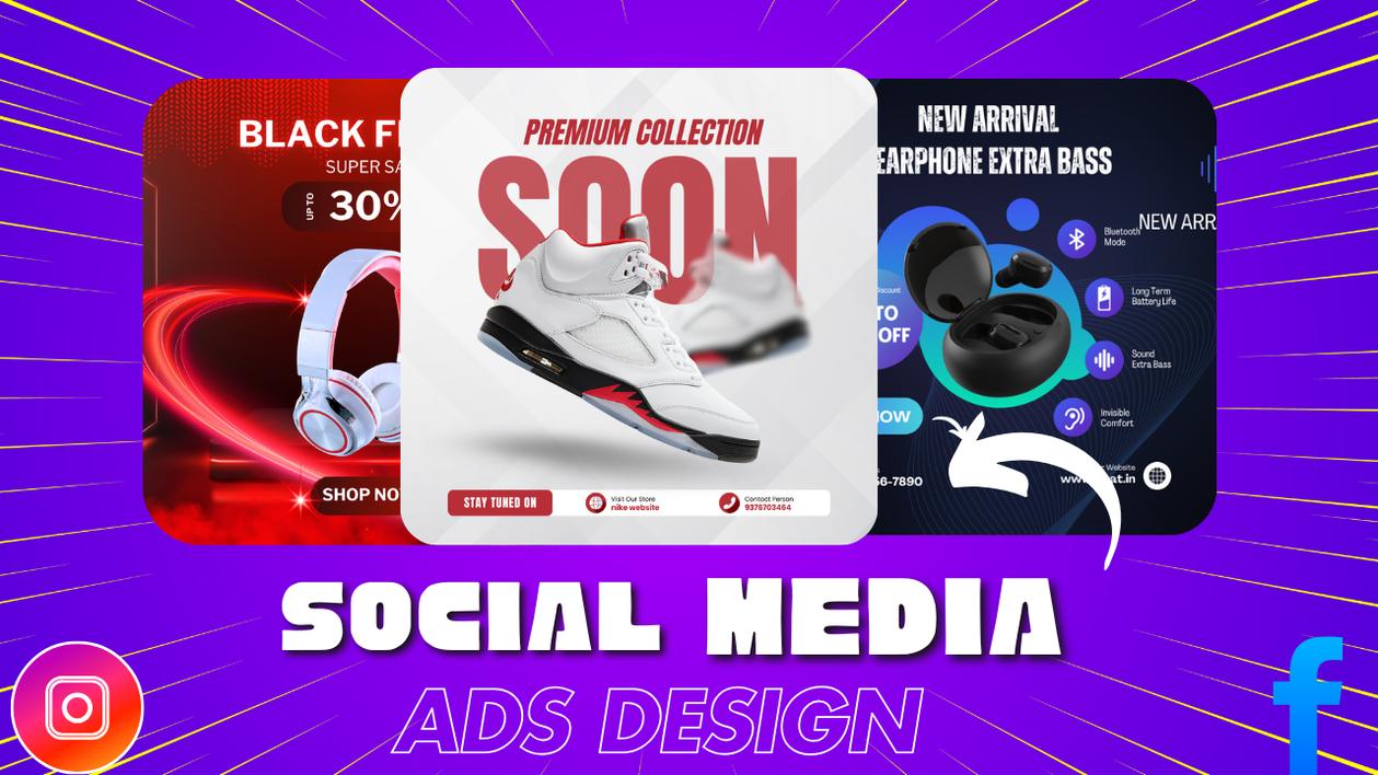 412384I will design social media posts graphics for Facebook, Instagram