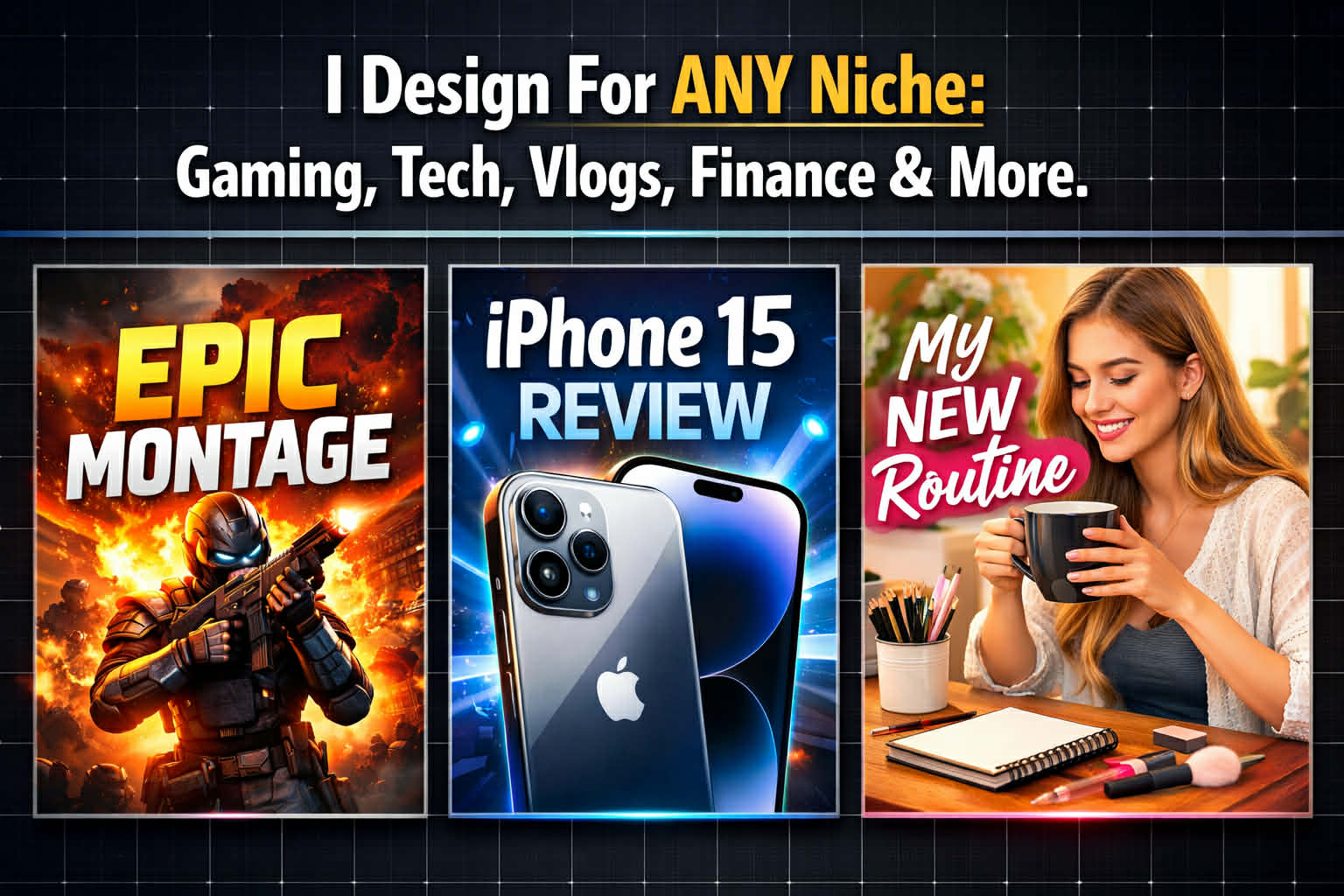 457588I’ll make awesome thumbnails for your YouTube videos