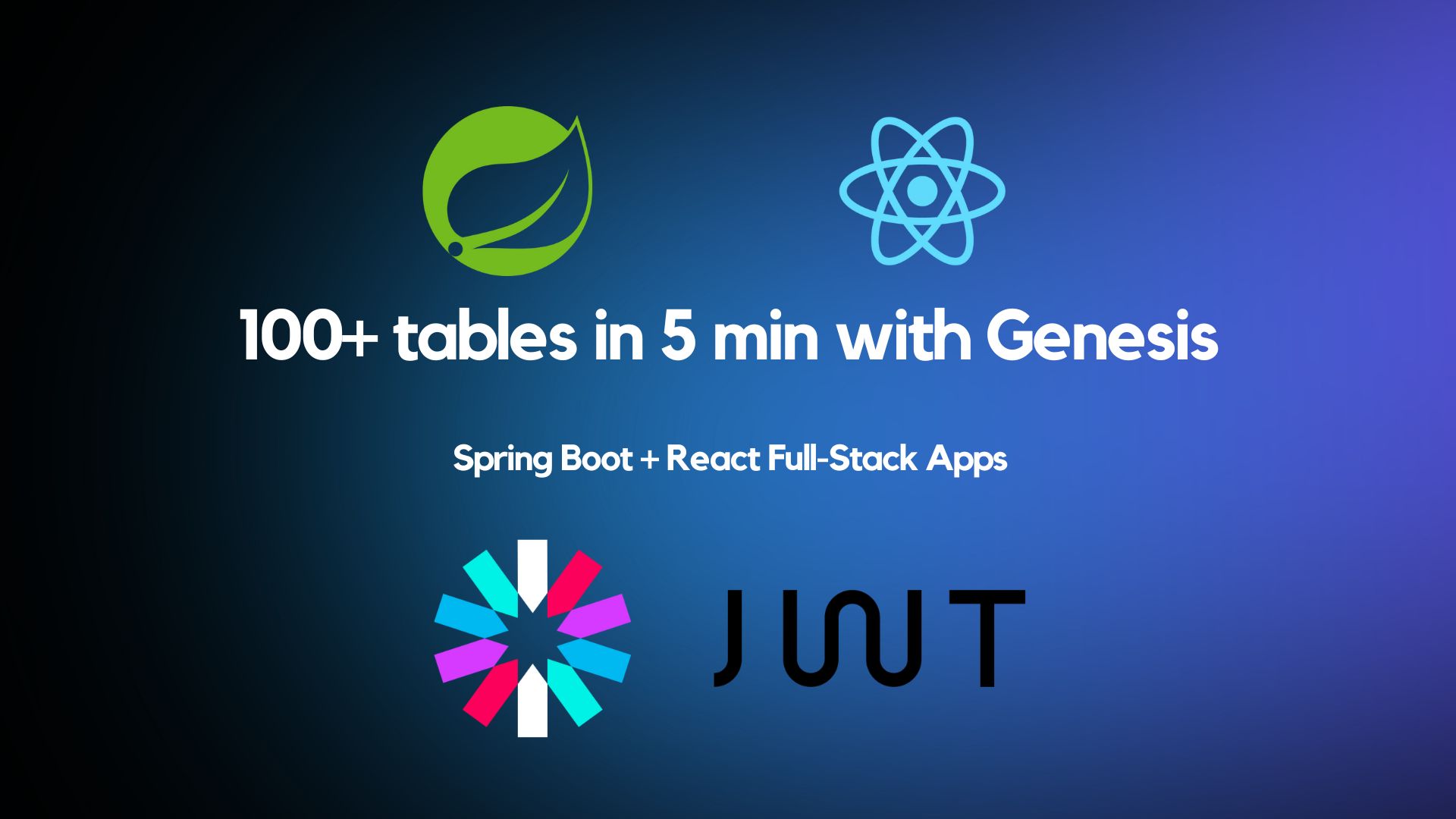 452682I will build full-stack Spring Boot React apps 5x faster with Genesis AI generator | JWT OAuth2