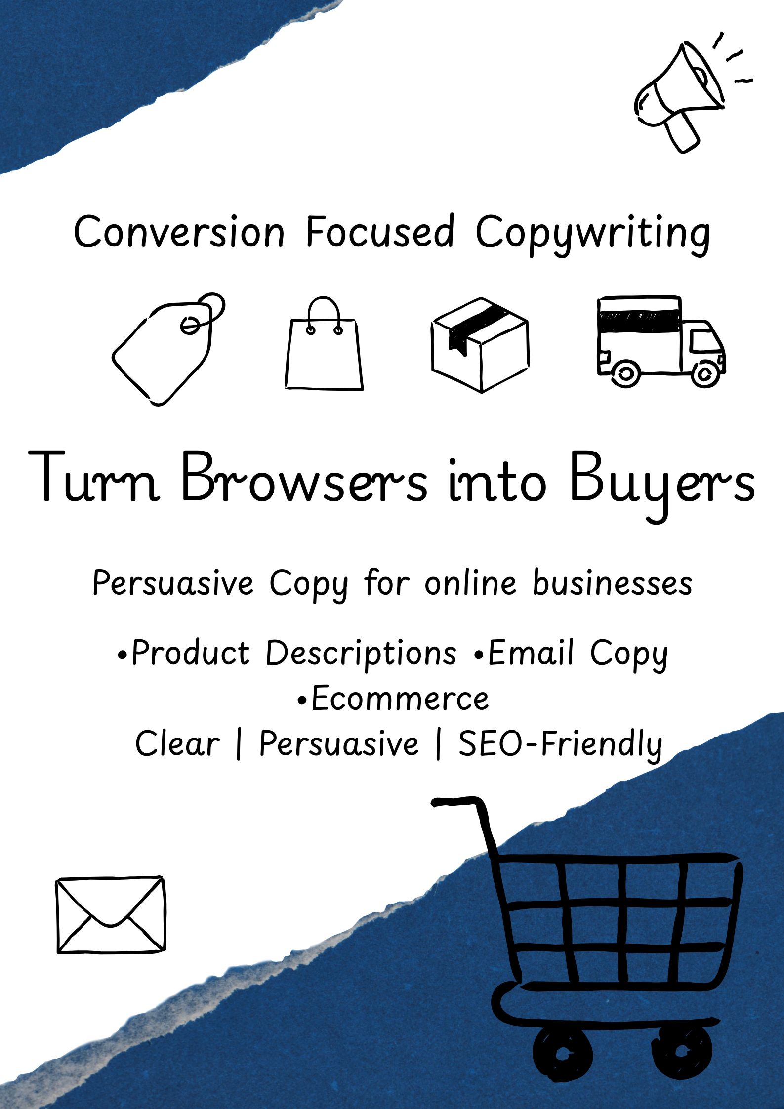 456599Conversion-focused copywriting that helps online businesses increase sales through clear, persuasive messaging.