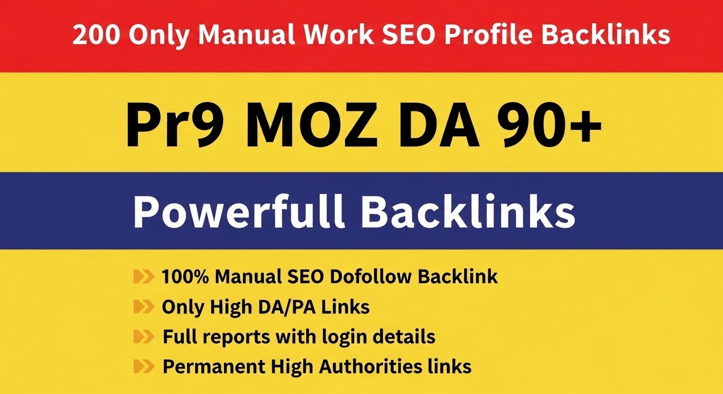 456399200 Permanent Dofollow High Domain Authority SEO profile backlinks