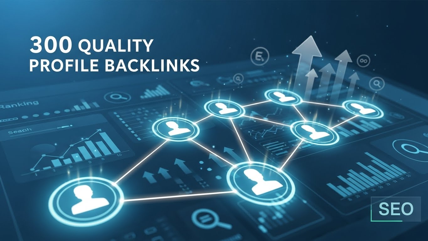 434343Create 300 Quality Profile Backlinks