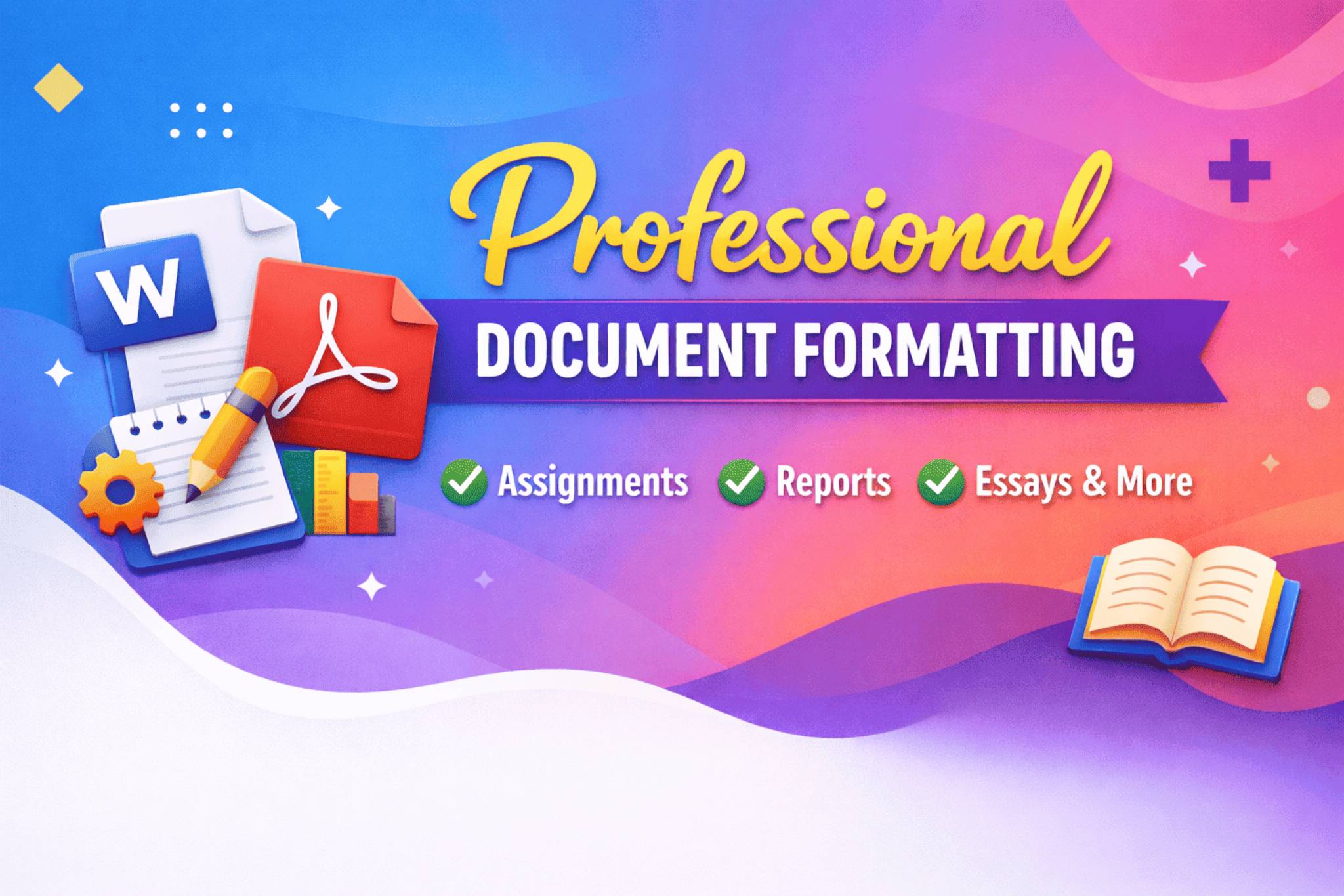 457685I will professionally format your document, assignment, or report